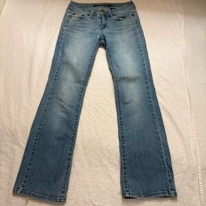 Low rise DKNY flare jeans